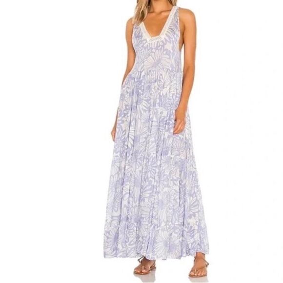 NWOT Free People Intimately Tiers For You maxi
dress size XS,S,M - Picture 4 of 13